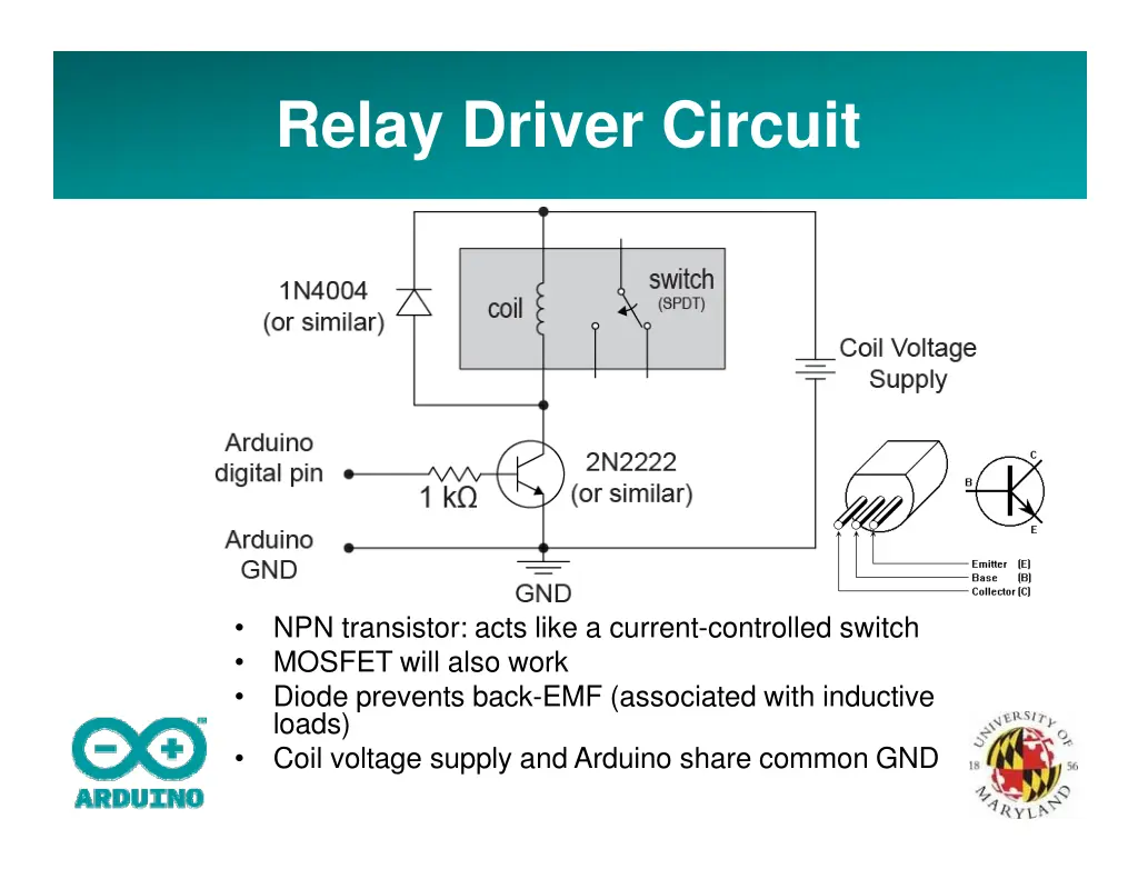 relay driver circuit