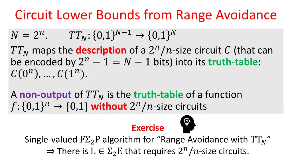 circuit lower bounds from range avoidance