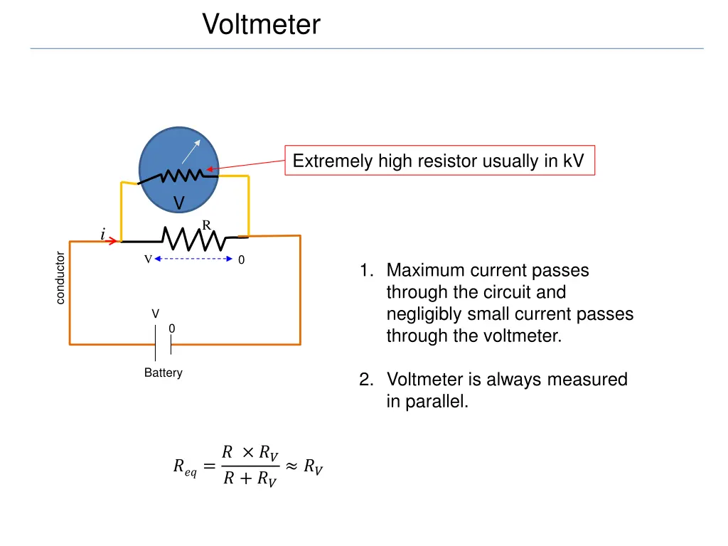voltmeter