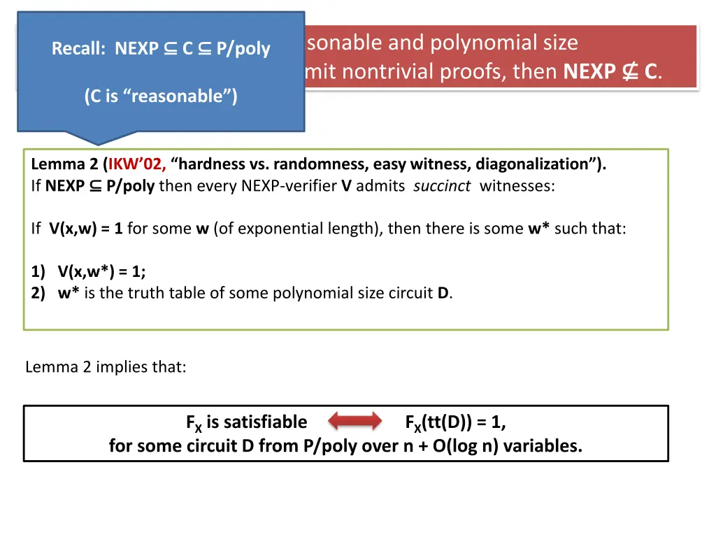 proposition o 13 if c is reasonable 1