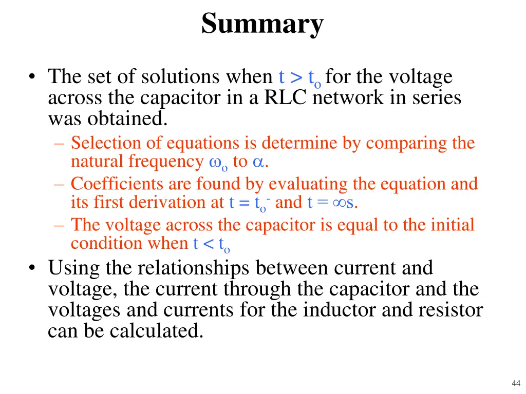 summary 1