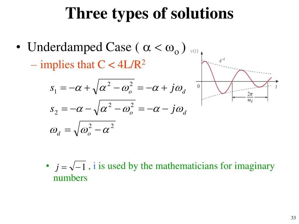 three types of solutions 2