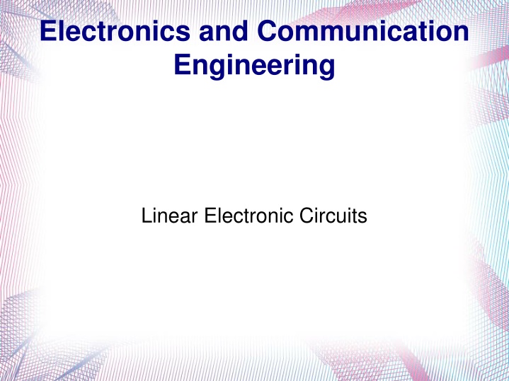 electronics and communication engineering