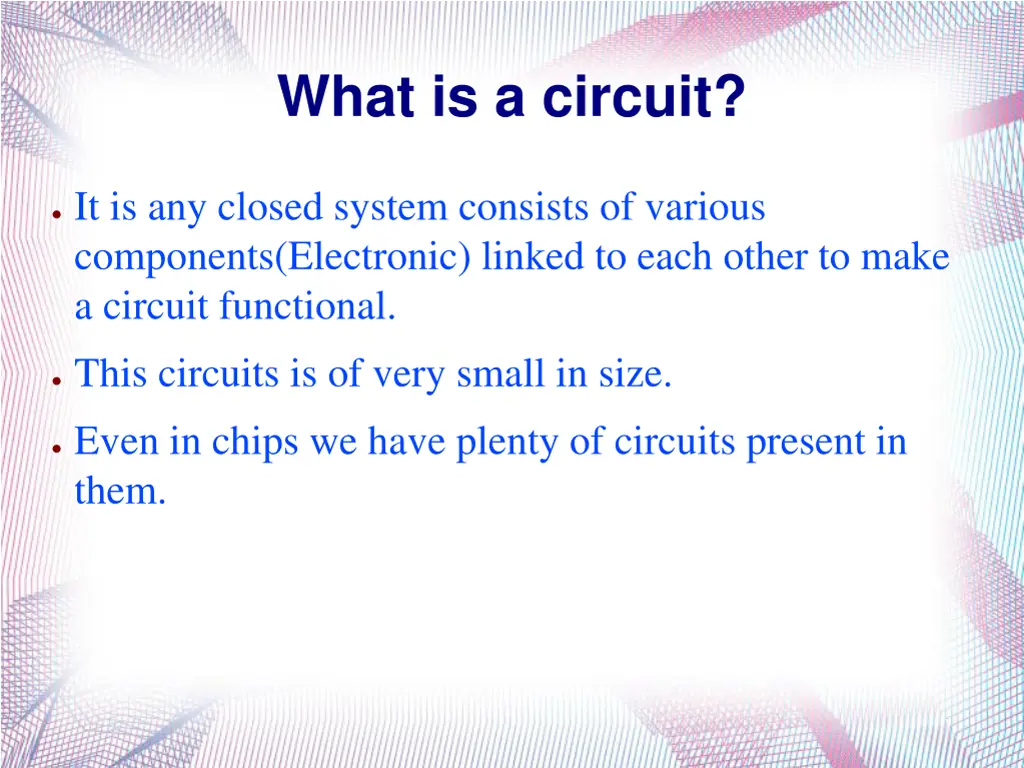 what is a circuit