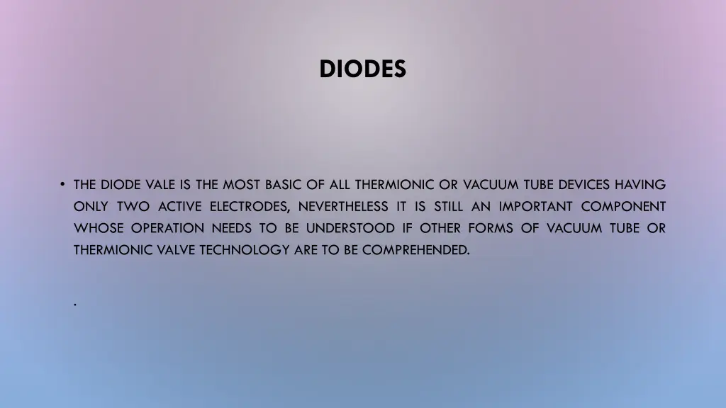 diodes