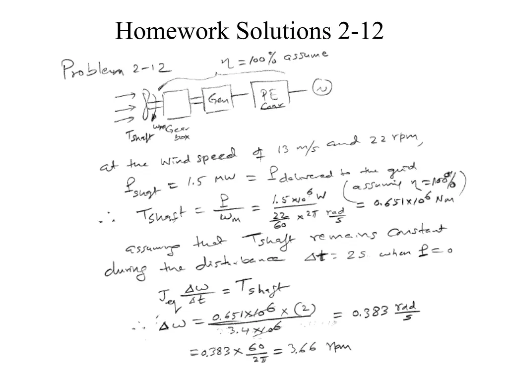 homework solutions 2 12