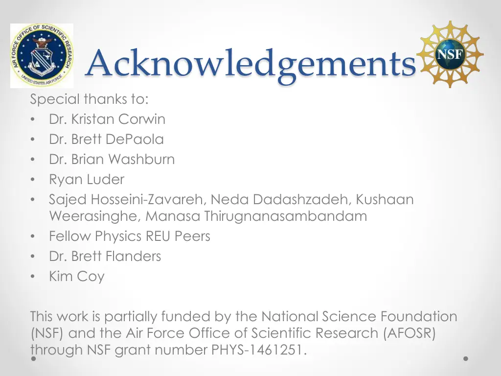 acknowledgements special thanks to dr kristan