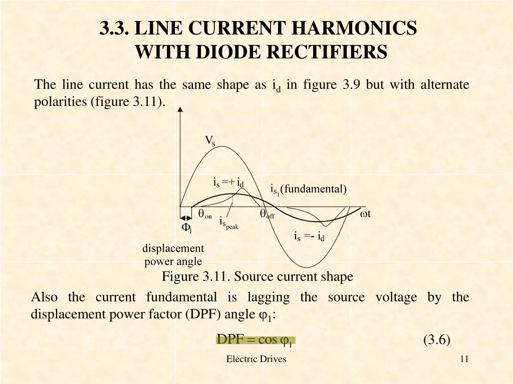 3 3 line current harmonics with diode rectifiers