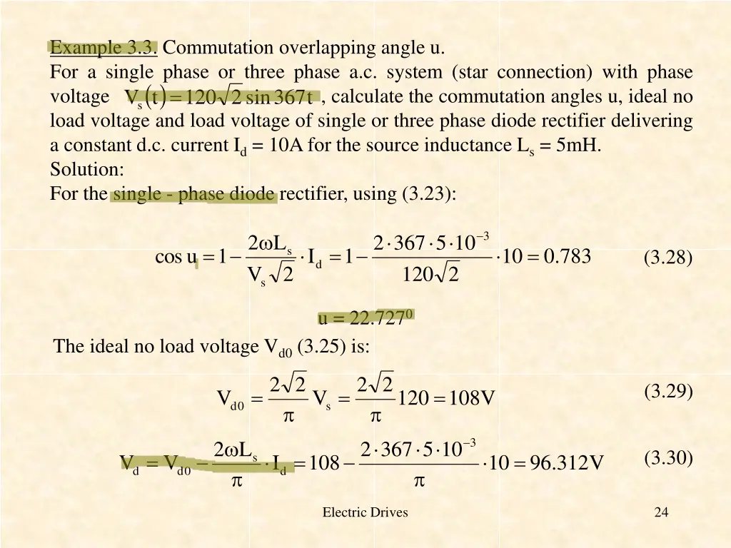 example 3 3 commutation overlapping angle