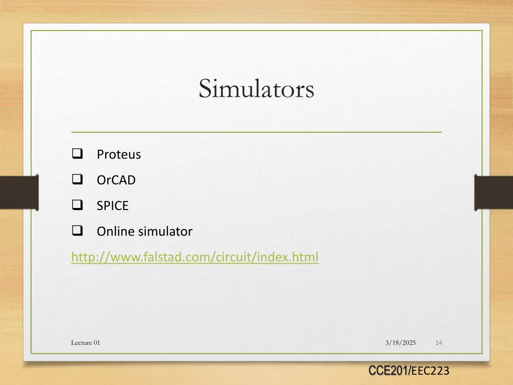 simulators