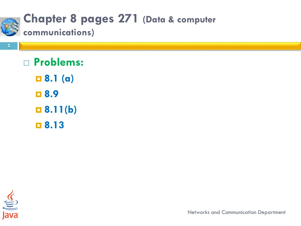 chapter 8 pages 271 data computer communications
