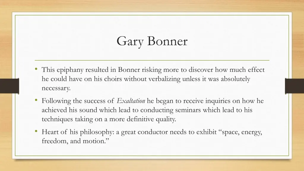 gary bonner 11