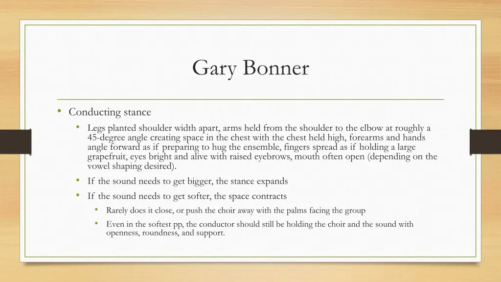 gary bonner 12