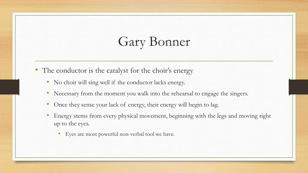 gary bonner 14