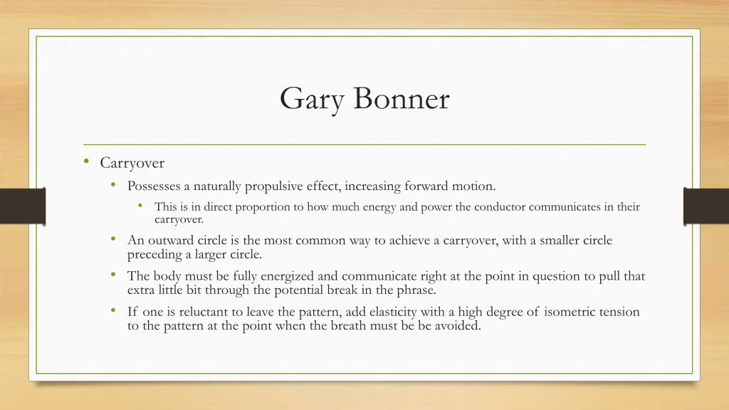 gary bonner 22