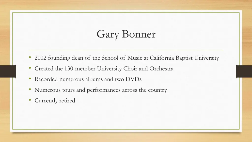 gary bonner 4