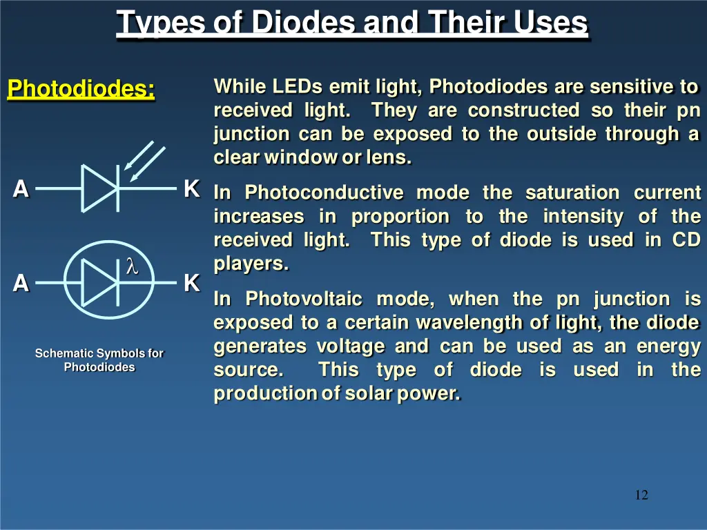types of diodes and their uses 2