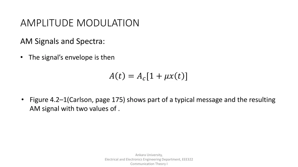 amplitude modulation 2