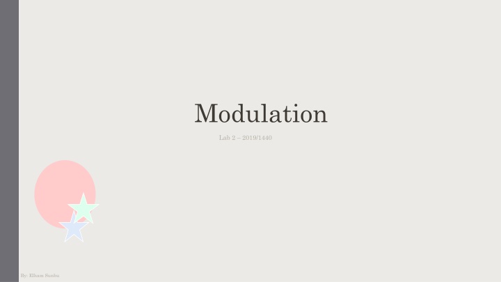 modulation