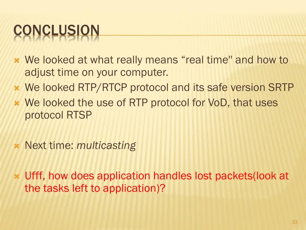 conclusion