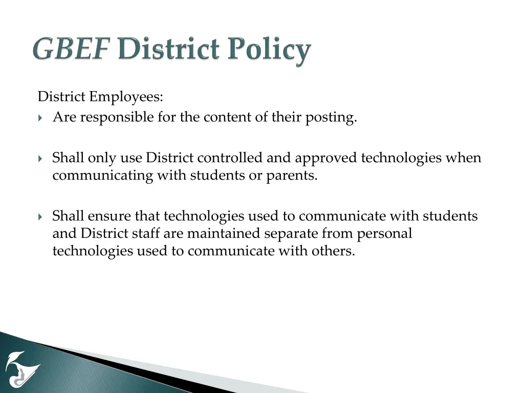 district employees