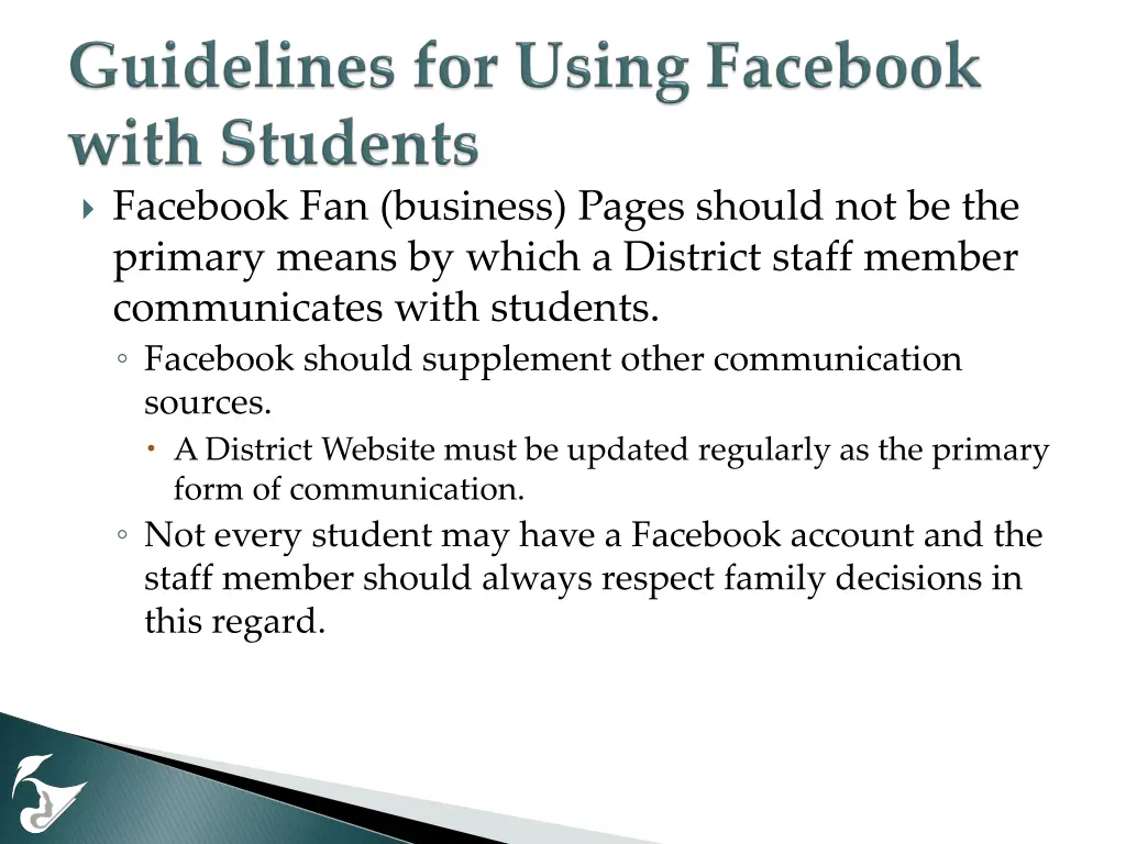 facebook fan business pages should