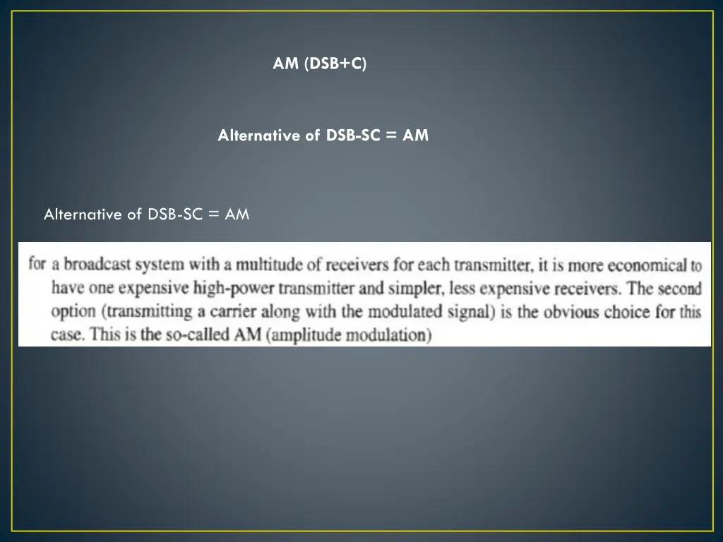 am dsb c