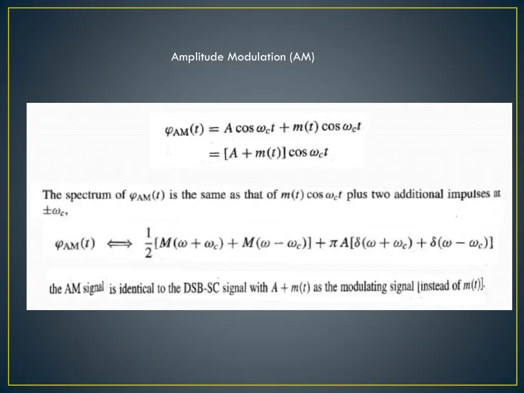 amplitude modulation am 1
