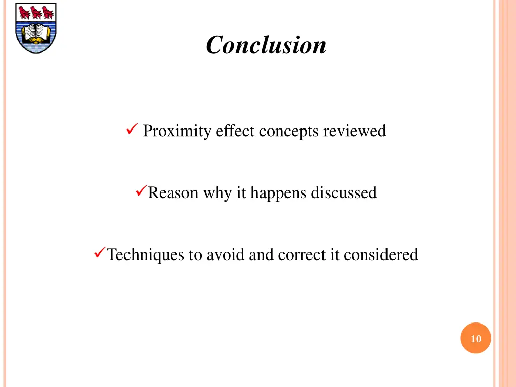 conclusion