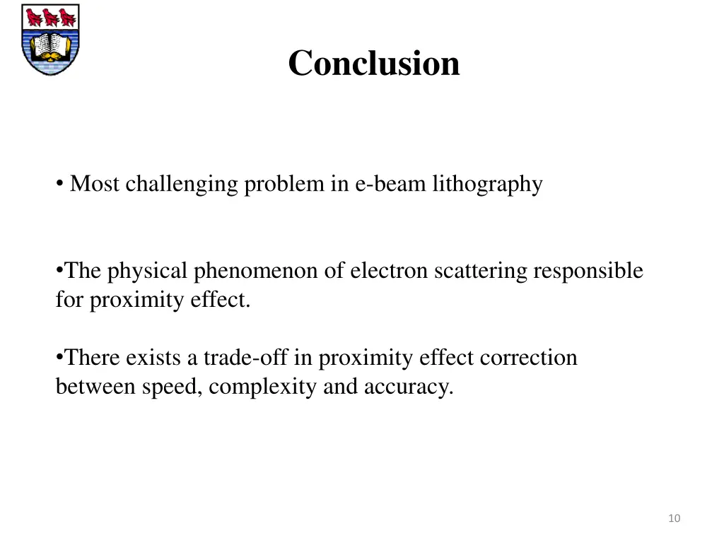 conclusion