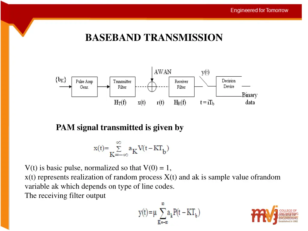 baseband transmission