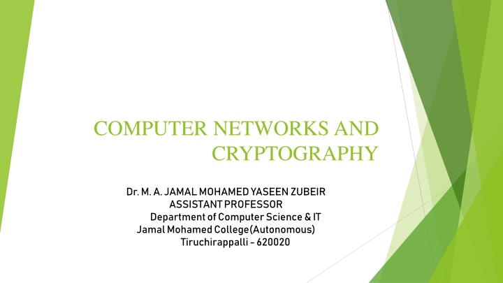 computer networks and cryptography