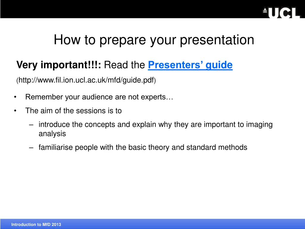 how to prepare your presentation 1