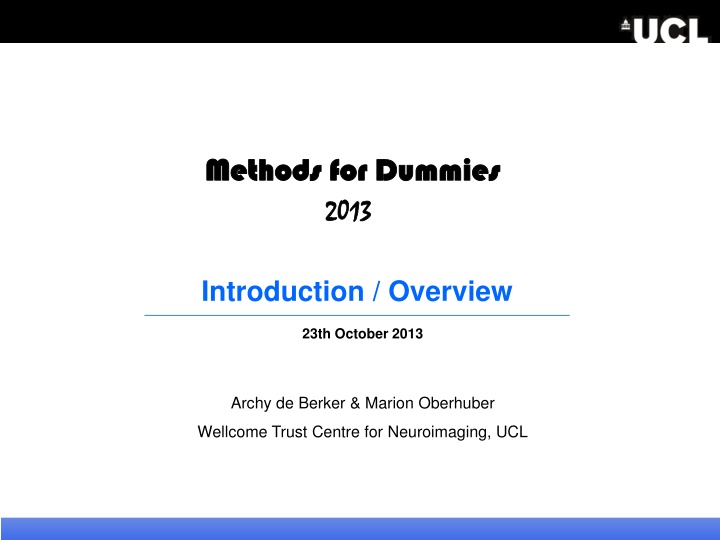 methods for dummies methods for dummies