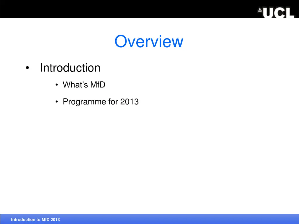 overview 1