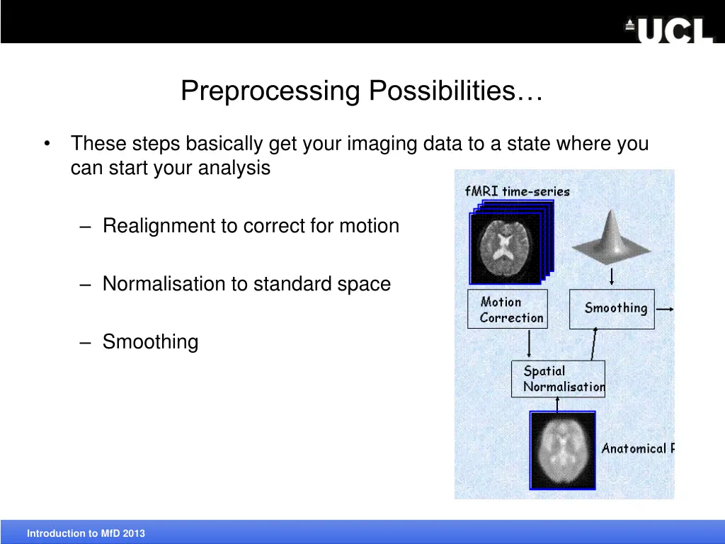 preprocessing possibilities