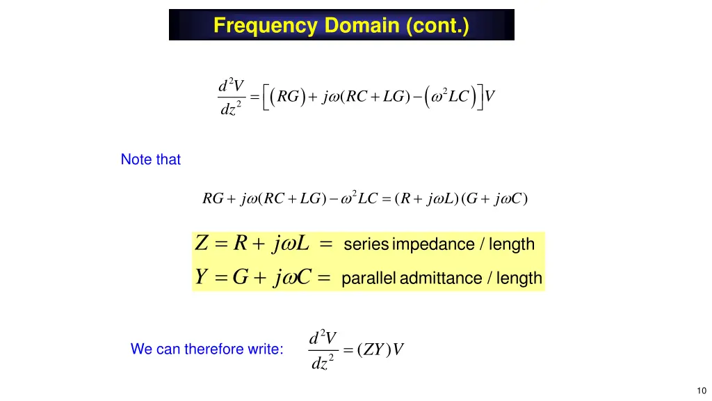 frequency domain cont 5