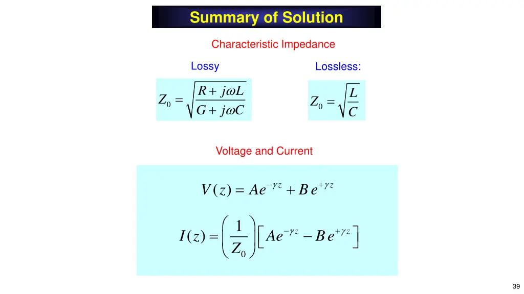 summary of solution