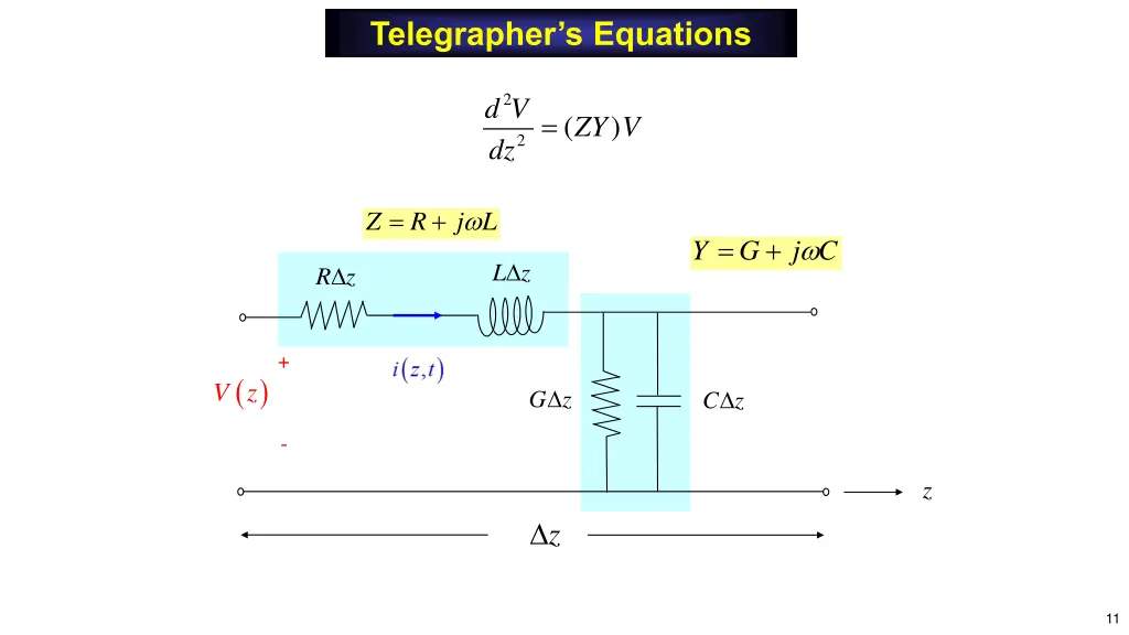 telegrapher s equations 1
