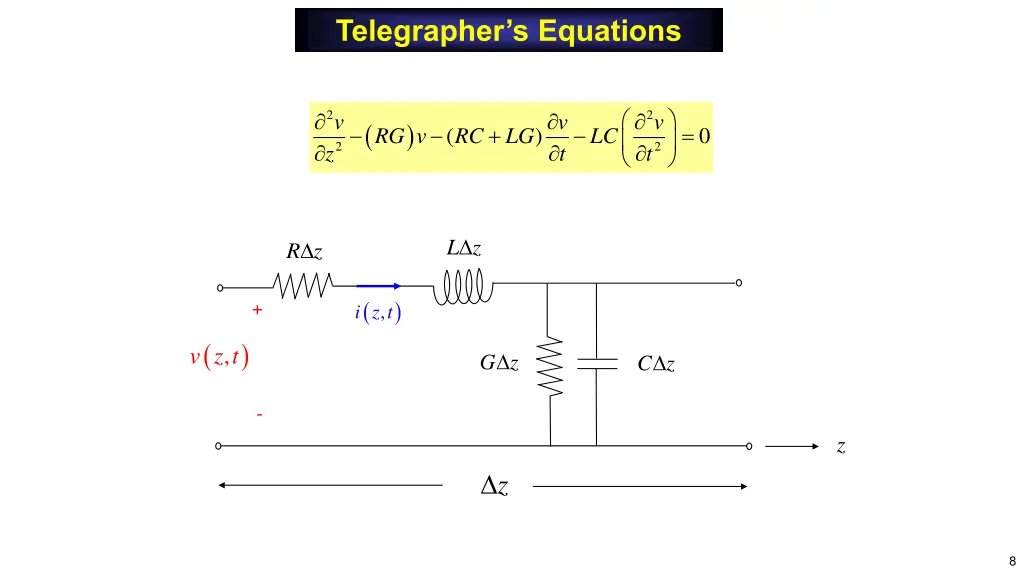 telegrapher s equations