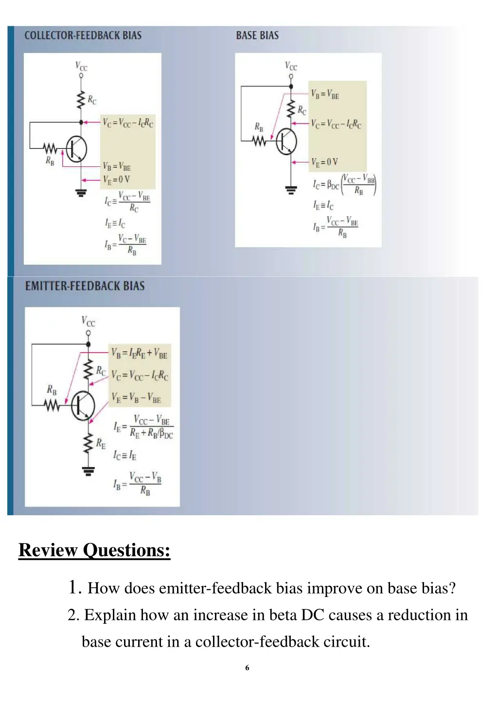 review questions