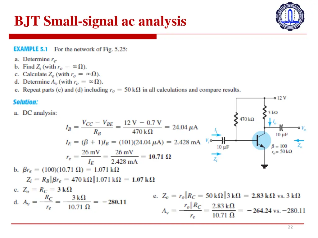 bjt small signal ac analysis 5
