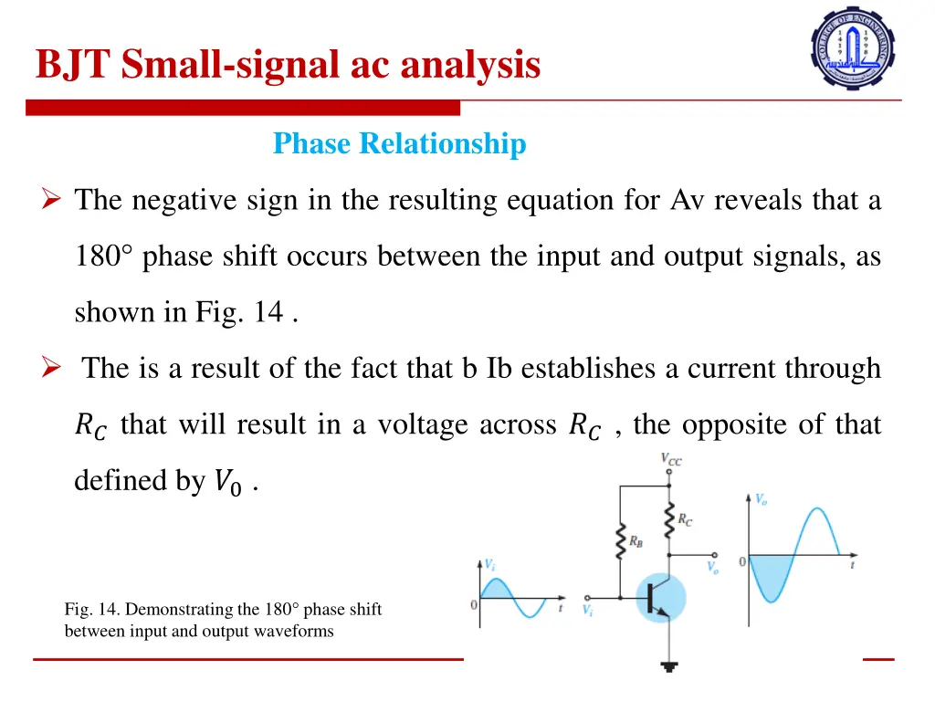bjt small signal ac analysis 6