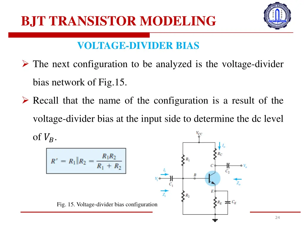 bjt transistor modeling