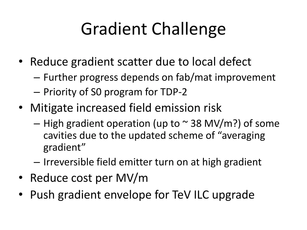 gradient challenge