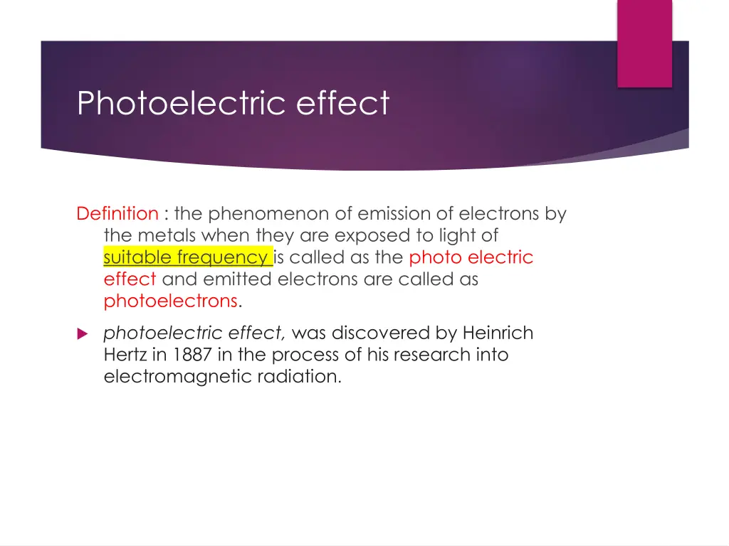 photoelectric effect 1