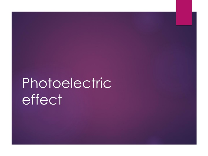 photoelectric effect