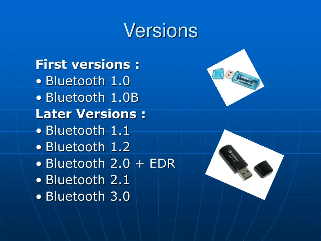 versions