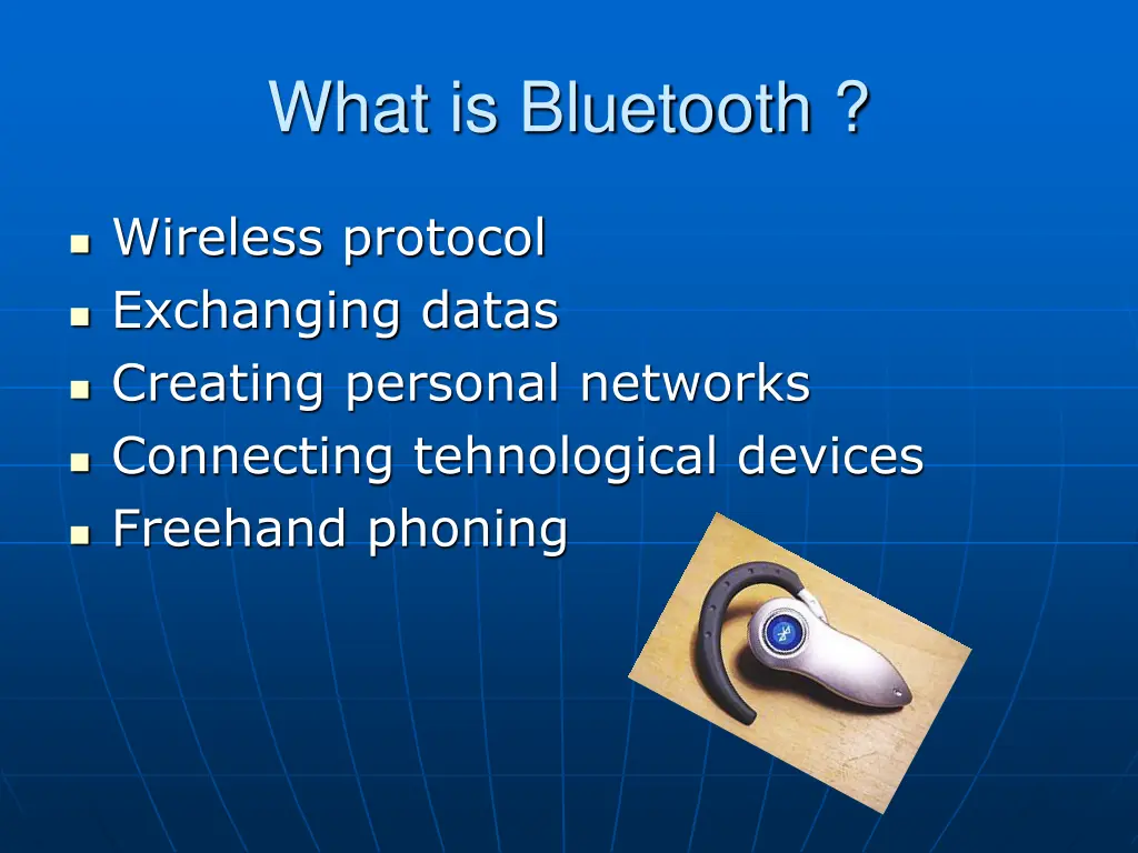 what is bluetooth