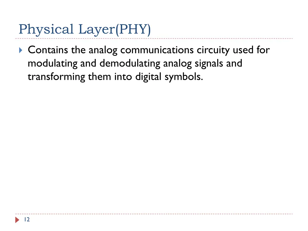 physical layer phy